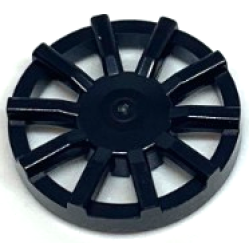 Wheel Cover 10 Spoke - for Wheel 18976 - Black Wheel Cover 10 Spoke - for Wheel 18976 - Black