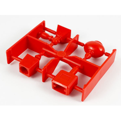 Scala Accessories - Complete Sprue - Perfume Bottles (Belville) - Red