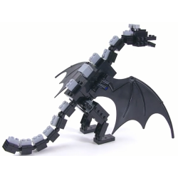 Minecraft Ender Dragon, Original Version - Brick Built Minecraft Ender Dragon, Original Version - Brick Built