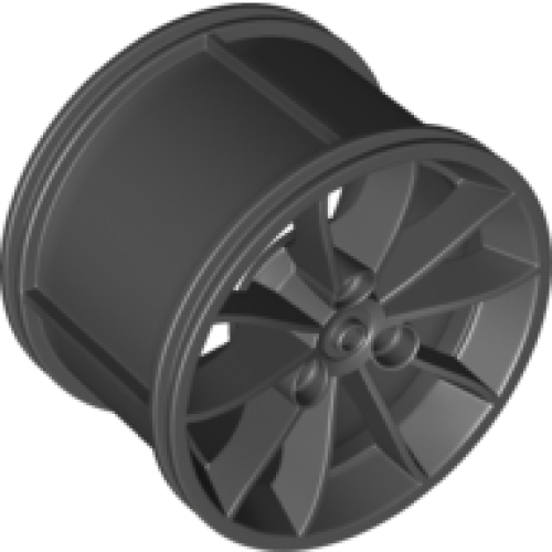 Деталь LEGO 23800 Wheel 62.3mm D. x 42mm Technic Racing Large