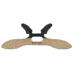 Minifigure Wings Insect Extended with Center Opening with Webbed Pattern