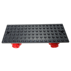 Train Base 6 x 16 Type I with Wheels
