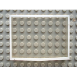 Modulex, Window 1 x 8 x 6 with White Border Pattern