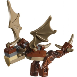 Dragon, Harry Potter (Hungarian Horntail, Dark Tan Wings) - Brick Built Dragon, Harry Potter (Hungarian Horntail, Dark Tan Wings) - Brick Built
