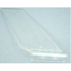 Tail Shuttle with Gold Stars Pattern Model Right Side (Sticker) - Set 41239