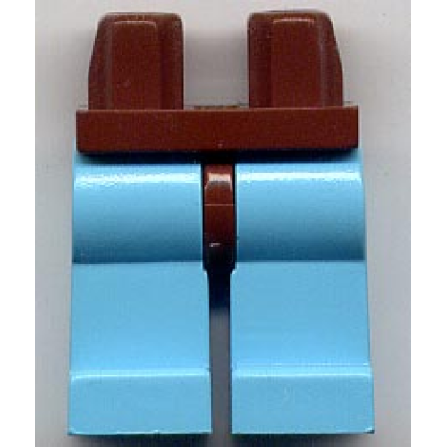 Деталь LEGO 970c87 Hips and Sky Blue Legs