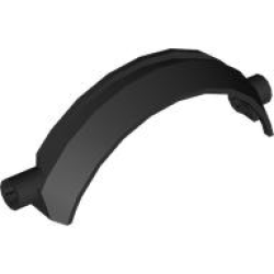 Technic, Panel Car Mudguard Arched 9 x 2 x 3 Half Circle