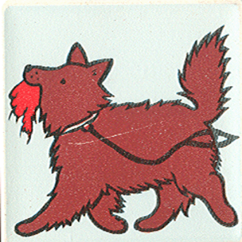 Деталь LEGO 2756pb140 Duplo, Tile 2 x 2 x 1 with Park Mosaic Picture 14 Pattern