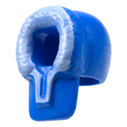 Minifigure, Headgear Hood Fur-lined with White Fur Pattern Minifigure, Headgear Hood Fur-lined with White Fur Pattern