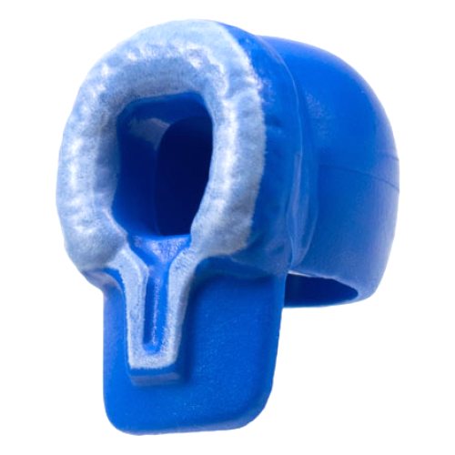 Деталь LEGO x205px1 Minifigure, Headgear Hood Fur-lined with White Fur Pattern