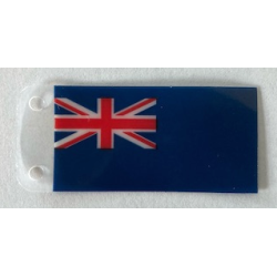 Plastic Part for Set 10294 - Flag with United Kingdom Blue Ensign Pattern
