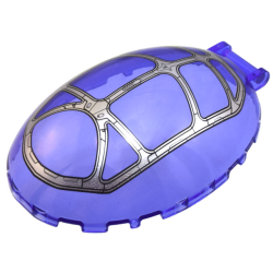 Windscreen 8 x 6 x 2 1/3 Bubble Canopy with Bar Handle with Silver Frame Pattern, 9 Sections Windscreen 8 x 6 x 2 1/3 Bubble Canopy with Bar Handle with Silver Frame Pattern, 9 Sections