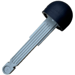 Projectile Arrow, Solid Shaft with Black Rubber End Projectile Arrow, Solid Shaft with Black Rubber End