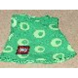 Duplo, Doll Cloth Dress with White Circles Pattern