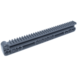 Technic, Gear Rack 1 x 14 x 2 with Axle and Pin Holes