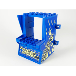 Minifigure, Utensil Arcade Game Cabinet Body with Spaceship Game Pattern (Stickers) - Set 71715 Minifigure, Utensil Arcade Game Cabinet Body with Spaceship Game Pattern (Stickers) - Set 71715