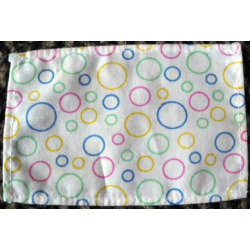 Duplo, Cloth Curtain with Multi-Colored Circles Pattern Duplo, Cloth Curtain with Multi-Colored Circles Pattern