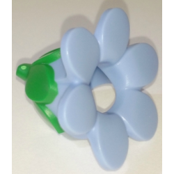 Minifigure, Headgear Head Cover, Costume Flower with Molded Green Bud Pattern (BAM) Minifigure, Headgear Head Cover, Costume Flower with Molded Green Bud Pattern (BAM)
