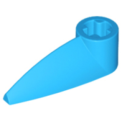 Bionicle 1 x 3 Tooth with Axle Hole (Bohrok Eye)