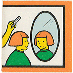 Duplo, Tile 2 x 2 x 1 with Town Mosaic Picture 12 Pattern