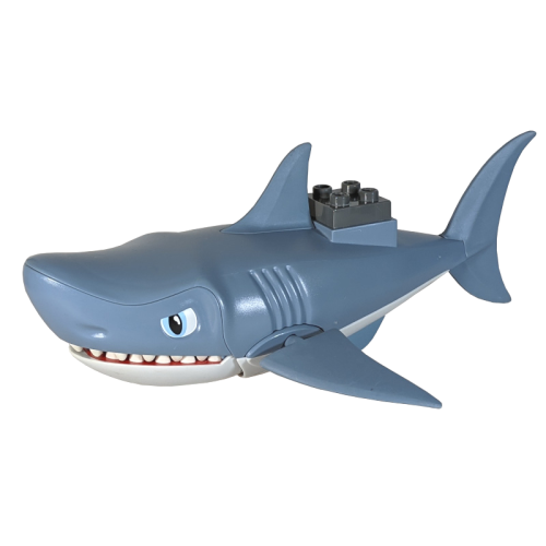 Деталь LEGO 5336c01 Duplo Shark with Opening Jaw