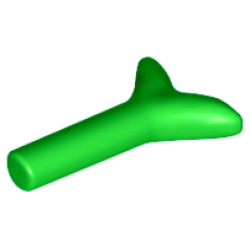 Plant Stem with Bar (Carrot Top / Twig) - Bright Green