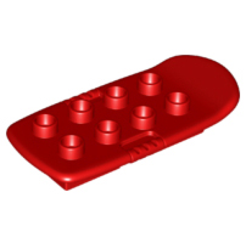 Деталь LEGO 24181 Duplo Utensil Surfboard - Red