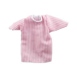 Duplo, Doll Cloth Nightdress with Pink Stripes Pattern, no Trim