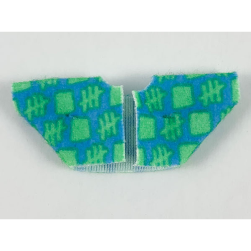 Деталь LEGO 71269 Scala, Clothes Baby Shirt with Medium Green Squares and Lines Pattern