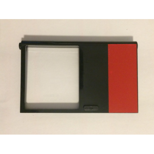 Деталь LEGO 30074pb02 Door 1 x 6 x 8 Right with Red Rectangle Pattern (Sticker) - Set 5571