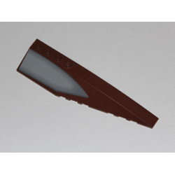 Wedge 12 x 3 Right with Gray Window Pattern (Sticker) - Set 7752