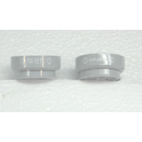 Деталь LEGO 2695pb02 Wheel 30mm D. x 13mm (13 x 24 Model Team) with White Asian Characters and 'EXPLOSIVE' Pattern on Opposite Sides (Stickers) - Set 7701