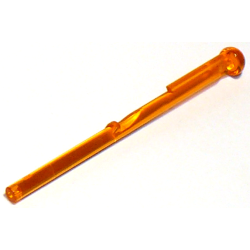Projectile Arrow, Bar 8L with Round End (Spring Shooter Dart) - Trans-Orange