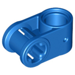 Technic, Axle and Pin Connector Perpendicular - Blue Technic, Axle and Pin Connector Perpendicular - Blue