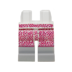 Hips and Legs with Skirt with Pink Dots and Light Bluish Gray Boots Pattern Hips and Legs with Skirt with Pink Dots and Light Bluish Gray Boots Pattern