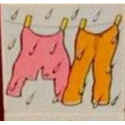 Duplo, Tile 2 x 2 x 1 with Outdoors Mosaic Picture 01 Pattern