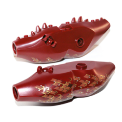 Dragon Body (LotR) with Spikes and Gold Ventral Scales Pattern Dragon Body (LotR) with Spikes and Gold Ventral Scales Pattern