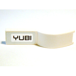 Vehicle, Mudguard 1 x 4 1/2 with 'YUBI' Pattern Model Left Side (Sticker) - Set 8149 Vehicle, Mudguard 1 x 4 1/2 with 'YUBI' Pattern Model Left Side (Sticker) - Set 8149