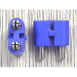 Electric, Connector, 2-Way Male Rounded Narrow Type 2 with Cross-Cut Pins Electric, Connector, 2-Way Male Rounded Narrow Type 2 with Cross-Cut Pins