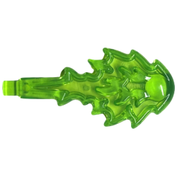 Magic Spell, Fireball with Bar End - Trans-Bright Green Magic Spell, Fireball with Bar End - Trans-Bright Green