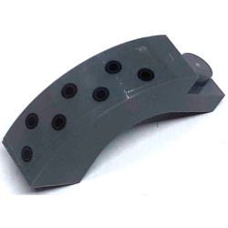 Arch 1 x 3 x 2 Curved Top with Black Dots and Circles Pattern Model Left Side (Sticker) - Set 76190