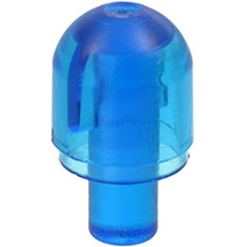Деталь LEGO 58176 Bar with Light Bulb Cover (Bionicle Barraki Eye) - Trans-Dark Blue