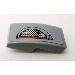 Slope, Curved 2 x 1 x 2/3 with Headlight Pattern Model Right Side (Sticker) - Set 75910 Slope, Curved 2 x 1 x 2/3 with Headlight Pattern Model Right Side (Sticker) - Set 75910