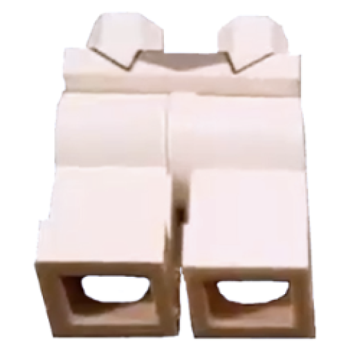 Деталь LEGO 970c00pb0838 Hips and Legs with Vest Bottom Pattern (Will.i.am)