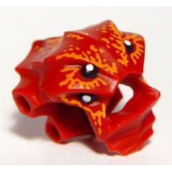 Minifigure, Head, Modified Lobster Pattern