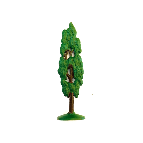 Деталь LEGO FTCyp1 Plant, Tree Flat Cypress Painted with Solid Base (1950s version)