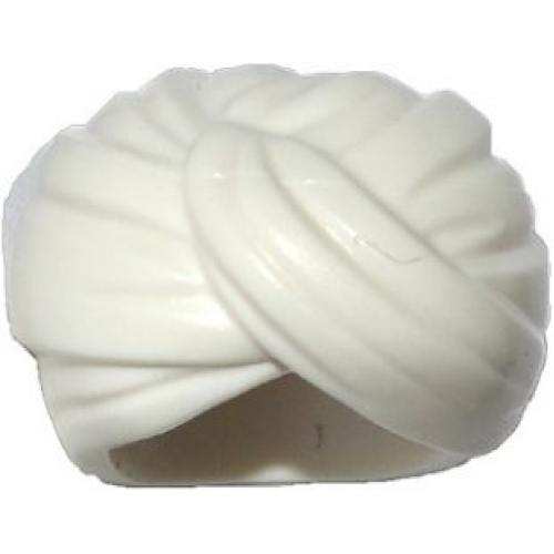 Деталь LEGO 18822 Minifigure, Headgear Turban without Hole - White