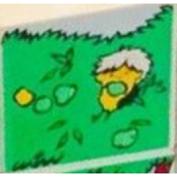 Duplo, Tile 2 x 2 x 1 with Outdoors Mosaic Picture 04 Pattern