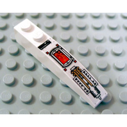 Slope, Curved 6 x 1 with 2 Studs with SW Control Panel Pattern Slope, Curved 6 x 1 with 2 Studs with SW Control Panel Pattern