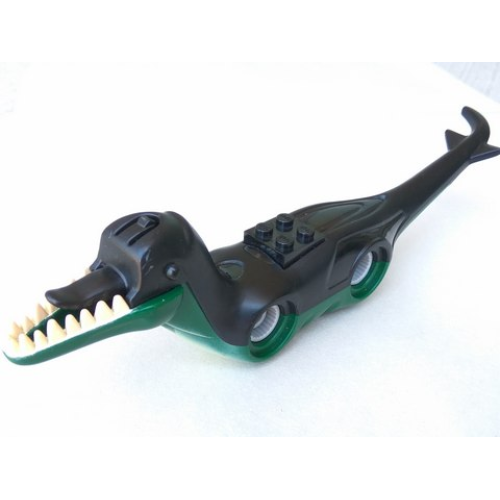 Деталь LEGO DAbody1 Dinosaur Body Pteranodon / Raptor with Black Top and Complementary Bottom Pattern